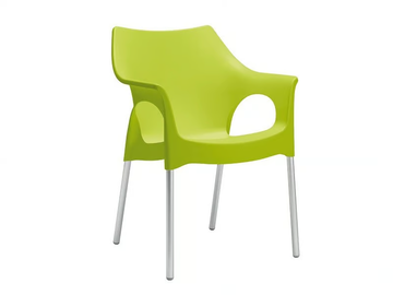 OLA - Stackable ergonomic technopolymer chair with armrests by SCAB DESIGN - view 3